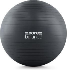 Core Balance Exercise Ball for Workouts, Anti-Burst and Slip Resistant, Swiss Yoga Ball for Pregnancy, Stability, Fitness and Physical Therapy