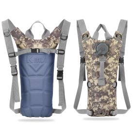 iMounTEK Tactical Hydration Pack 3L Water Bladder Adjustable Water Drink Backpack for Hiking Cycling Climbing Running (Option: 3LWaterBagACU)