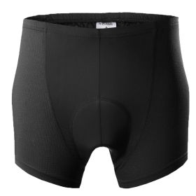 Men\'s Cycling Underwear Shorts 3D Padded Bike Underwear Shorts Breathable Moisture Absorbing Quick Dry (Option: ToolPaddedCyclingXL)