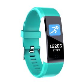 0.96\'\' Fitness Tracker Activity Tracker w/Heart Rate IP67 Waterproof Smart Band Blood Oxygen Sleep Monitor Pedometer Sedentary Reminder Call Message (Option: SmartWristbandGreen)