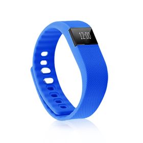 Fitness Tracker Activity Tracker Watch IP56 Waterproof Bracelet Fitness Band Sleep Monitor Pedometer Sedentary Reminder Call Message Notification (Option: ToolSmartBandRoyalBlue)