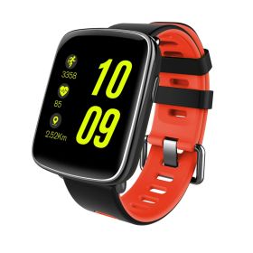 Smart Watch Fitness Tracker 1.54\'\' Color Screen IP68 Waterproof Activity Tracker w/ Heart Rate Monitor Pedometer Sleep Monitor (Option: IP68SmartWatchRed)